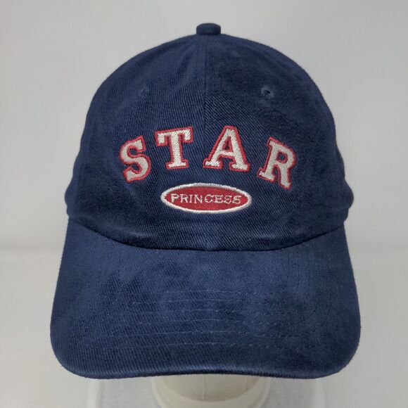 Star Princess Slideback Hat Blue One Size Embroidered 6 Panel Unique - Picture 2 of 7